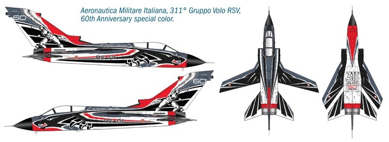 Italeri 2766 TORNADO IDS 60 ANNIV. 311 GV RS 1/48 – image 3