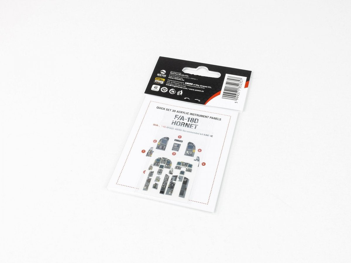 Red Fox Studio QS-48086 F/A-18D Hornet Kinetic 1/48 – Bild 2