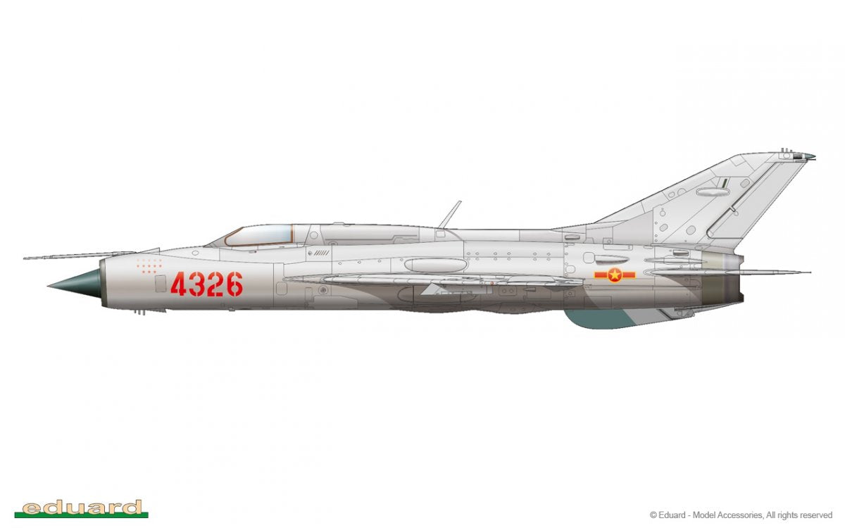 Eduard 8236 MiG-21PF 1/48 – zdjęcie 12