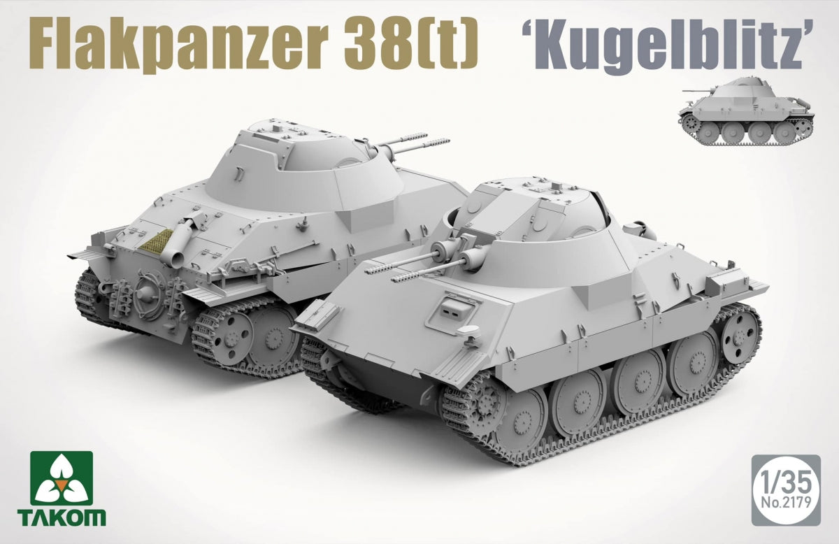 Takom 2179 Flakpanzer 38(t) Kugelblitz 1/35 – zdjęcie 2