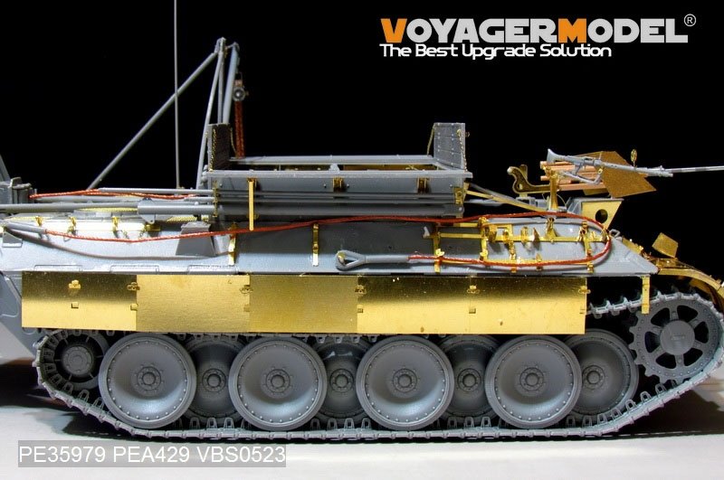 Voyager Model PE35979 WWII German Bergepanther Ausf.A (Early type,Panther A tool holders) Basic For TAKOM 2101 1/35 – zdjęcie 14