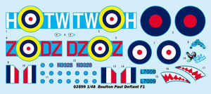 Trumpeter 02899 Boulton Paul Defiant F1 1/48 – zdjęcie 4