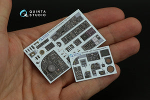 Quinta Studio QDS-32108 A-6A Intruder 3D-Printed &amp;amp; coloured Interior on decal paper (Trumpeter) (Small version) 1/32 – zdjęcie 10