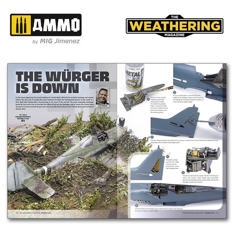 Ammo of Mig 4532-EN The Weathering Magazine Issue 33: BURNED OUT (English) – immagine 4