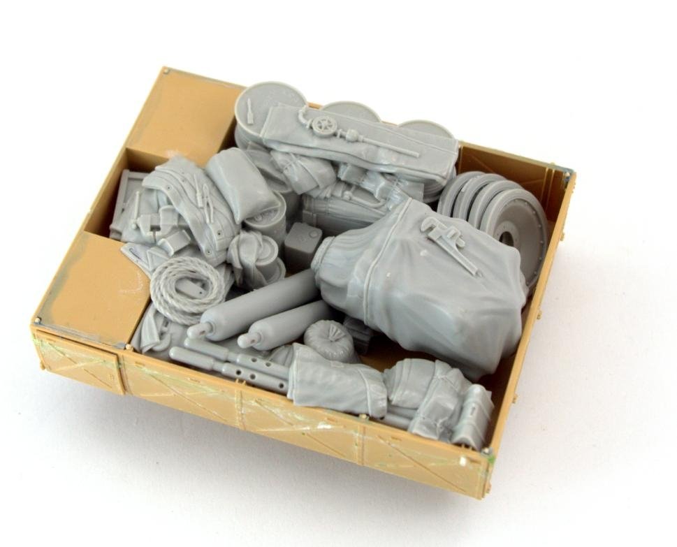 Panzer Art RE35-482 Kit de rangement pour Sd.Kfz 9 FAMO 1/35 