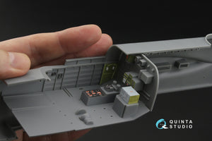 Quinta Studio QD+32250 A-26C Invader 3D-Printed &amp;amp; colored Interior on decal paper (Hobby Boss) (with 3D-printed resin parts) 1/32 – image 10