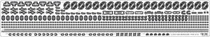 Pontos 37026FB USS BB-63 Missouri 1945 Advanced Detail Up Set (Deck Blue 20B stained wooden deck) 1/350 – zdjęcie 20