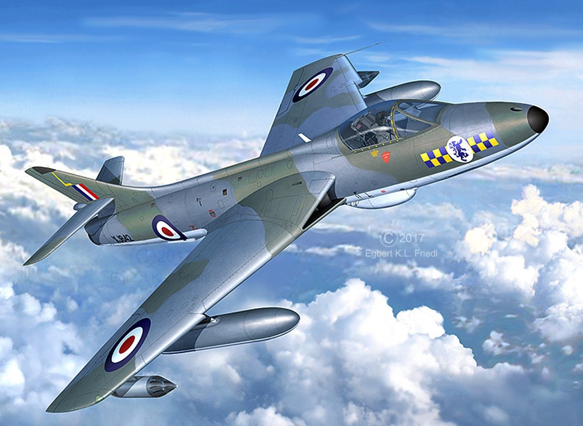 Revell 63908 British Legends: Hawker Hunter FGA.9 Model Set 1/72 – immagine 2
