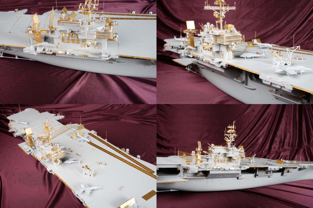 MK1 Design MS-35041 CV-63 Kitty Hawk Detail-UP 1/350 – zdjęcie 14