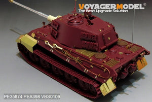 Voyager Model PE35874 WWII German King Tiger (Hensehel Turret) for MENG 1/35 – zdjęcie 7