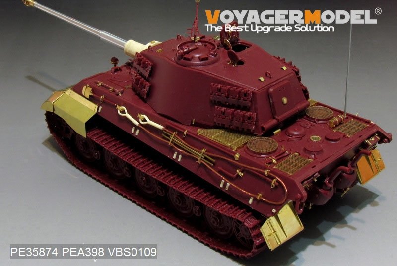 Voyager Model PE35874 WWII German King Tiger (Hensehel Turret) for MENG 1/35 – zdjęcie 7