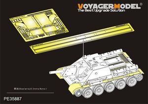 Voyager Model PE35887 WWII Russia SU-122 fenders for MINIART 1/35