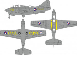 Eduard EX1018 Gannet AS.1/ AS.4 national &amp;amp; a/ c marking 1/48