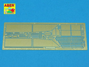 Aber 48019 Char moyen allemand Pz.Kpfw. IV, Ausf.H, J début - vol. 3 - set supplémentaire - jupes de tourelle (1/48)