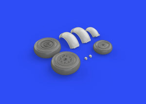 Eduard 648272 Meteor F.8 wheels AIRFIX 1/48 – zdjęcie 4