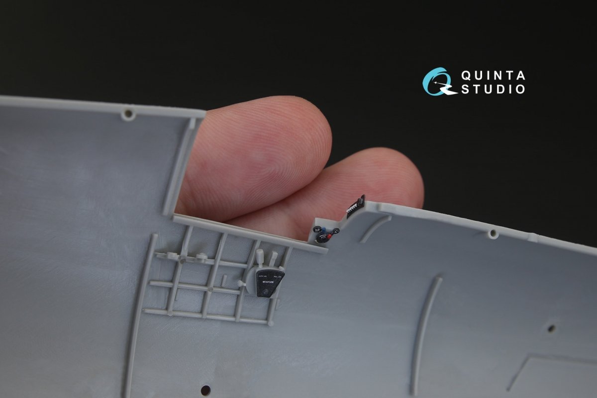 Quinta Studio QD32054 F4U-4 3D-Printed &amp;amp; coloured Interior on decal paper (for Trumpeter kit) 1/32 – zdjęcie 8