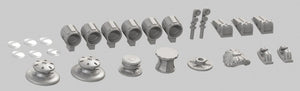 Pontos 23008F1 IJN MIKASA 1905 Detail Up Set 1/200 – zdjęcie 5