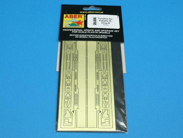 Aber 35A014 Błotniki do PzKpfw III 1/35 – zdjęcie 3