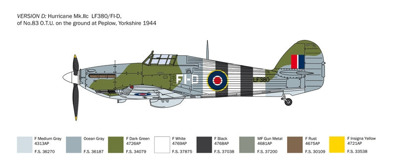 Italeri 2828 Hurricane Mk. IIC 1/48 – zdjęcie 12