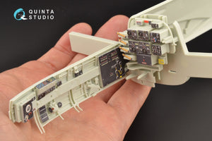 Quinta Studio QD32084 Ju 88A-1 3D-Printed &amp;amp; colored Interior on decal paper (Revell) 1/32 – image 3