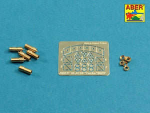 Aber 35A128 Soviet smoke Discharges system for BMP-1 902V “Tucha” with rack 1/35 – image 2