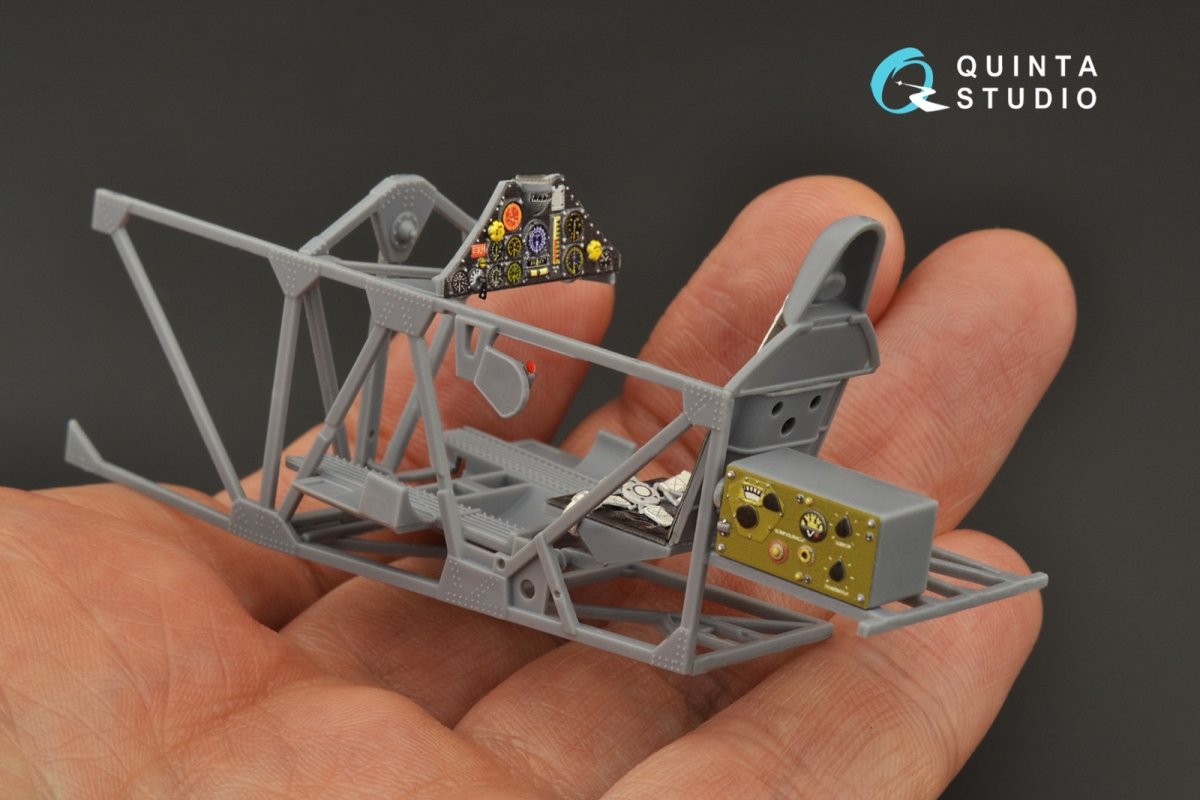 Quinta Studio QD32113 PZL P.11c 3D-Printed &amp;amp; coloured Interior on decal paper (IBG model) 1/32 – zdjęcie 7