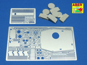 Aber 35166 Radziecki czolg ciezki KW-II cz.1 zestaw podstawowy (TAM) 1/35
