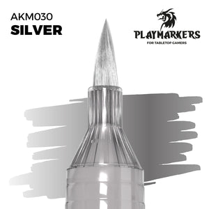 AK Interactive AKM030 SILVER – PLAYMARKER
