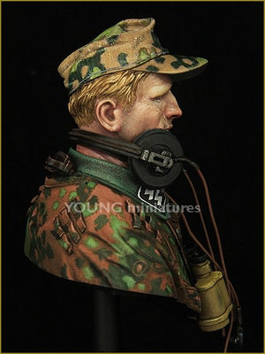 Young Miniatures YM1851 German WAFFEN SS Panzer Officer WWII 1/10 – zdjęcie 6