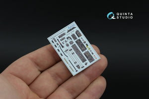 Quinta Studio QDS-35153 AH-1W 3D-Printed &amp;amp; coloured Interior on decal paper (Trumpeter) (Small version) 1/35 – zdjęcie 9