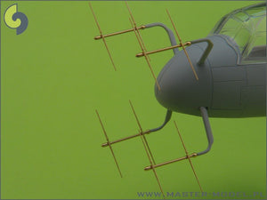Master AM-48-027 German radar FuG 220 Lichtenstein SN-2 (used on nightfighters Bf 110, Ju 88) 1/48 – zdjęcie 5