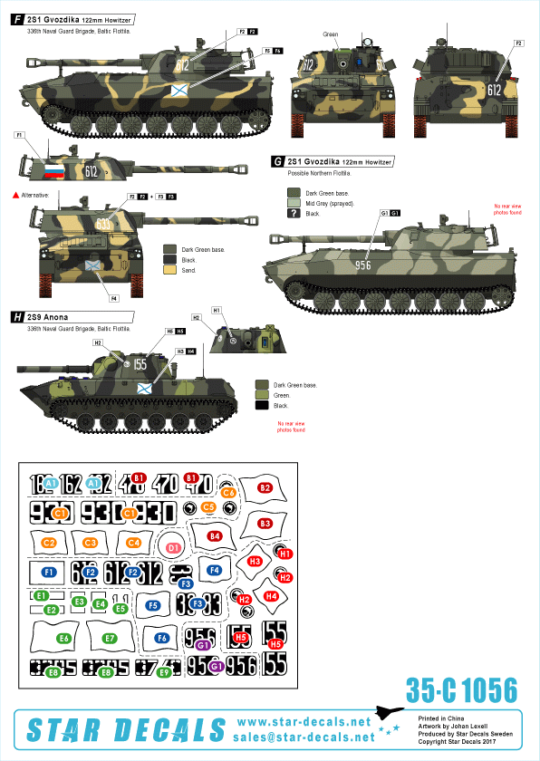 Star Decals 35-C1056 Naval Infantry 3 1/35 – zdjęcie 2