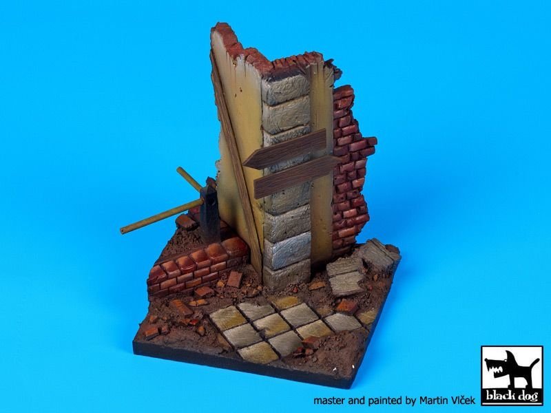 Black Dog D35057 House corner N°2 base 1/35 – image 4
