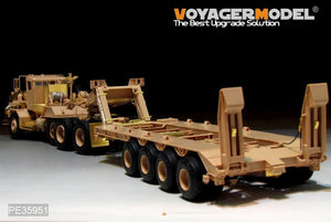 Voyager Model PE35951 Modern US Army M911 C-HET &amp;amp;M747 Heavy Equipment Semi-Trailer For MENG SS-013 1/35 – zdjęcie 5
