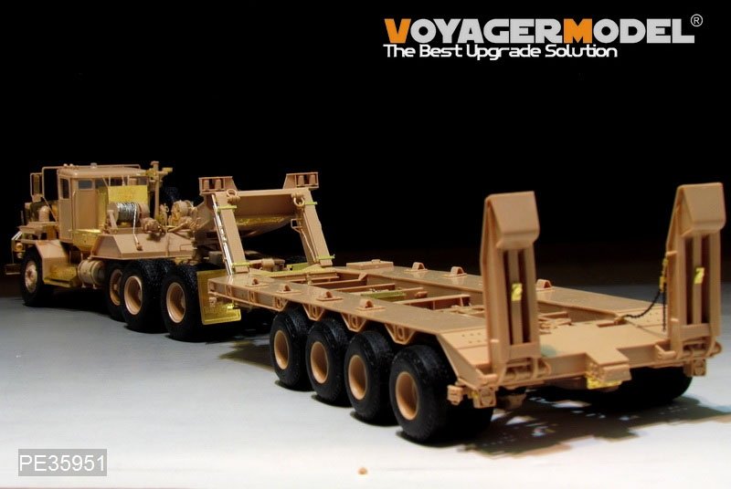 Voyager Model PE35951 Modern US Army M911 C-HET &amp;amp;M747 Heavy Equipment Semi-Trailer For MENG SS-013 1/35 – zdjęcie 5