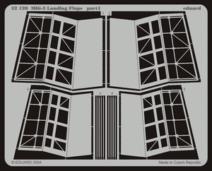 Eduard 32120 MiG-3 landing flaps 1/32 TRUMPETER – zdjęcie 2