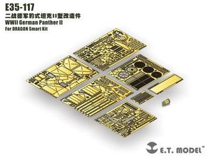ET Model E35-117 WWII German Panther II (For DRAGON Smart Kit) (1/35)