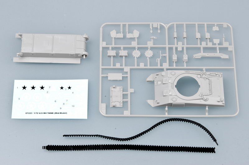 Trumpeter 07223 M4(Mid) TANK 1/72 – image 8