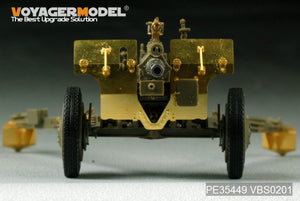 Voyager Model PE35449 WWII US 3inch M5 ATG/w M1 or 105mm Howitzer M2A1Carriage 2in1 For AFV CLUB 35S64 and 35160 1/35 – zdjęcie 3
