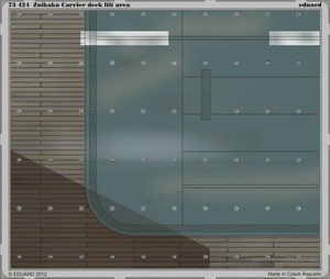 Eduard 73424 Zuikaku Carrier deck lift area 1/72