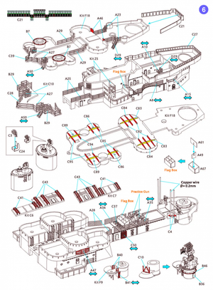 Very Fire VF700009 USS Missouri BB-63 Detail Up Set for VeryFire 1/700 – image 7