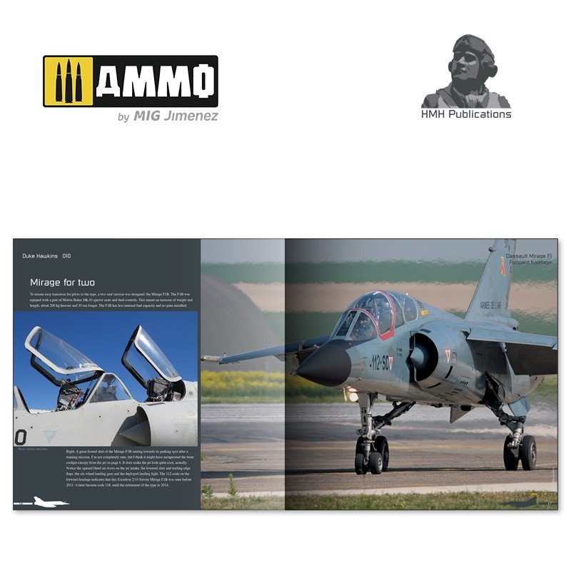 HMH Publications DH-010 Dassault Mirage F1 (English VERsion) – image 3