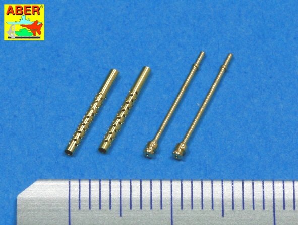Aber A48 012 Set of 2 barrels for Japanese 7,7 mm Type 97 aircraft machine guns 1/48 – zdjęcie 2