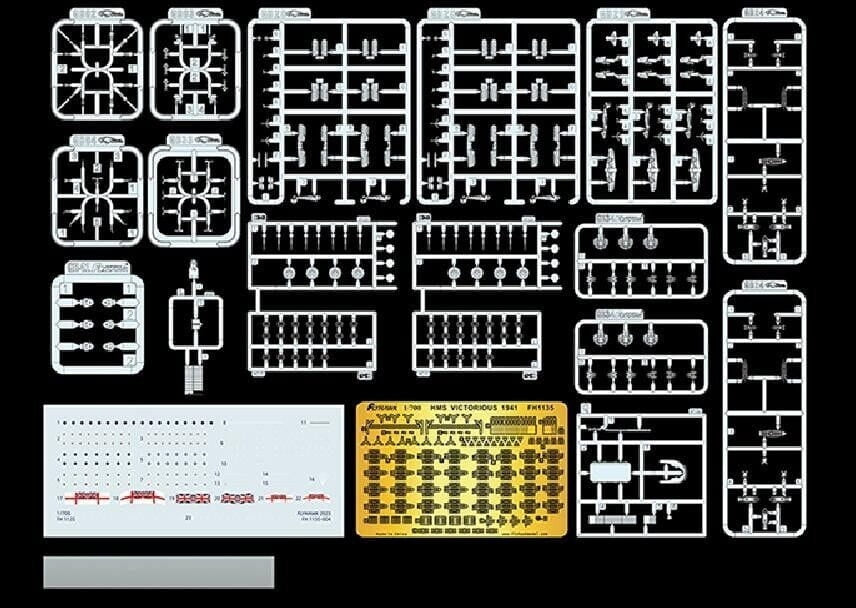 FlyHawk Model FH1135 HMS Victorious 1/700 – zdjęcie 5