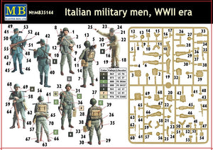 Master Box 35144 Italian Military men WWII 1/35 – Bild 5