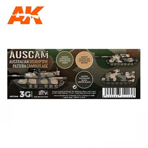 AK Interactive AK11649 3G AUSCAM COLORS 3x17ml – zdjęcie 2