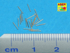 Aber 350L-16 Set of 20 pcs 20 mm L/65 barrels C/38 for German ships 1/350 – image 2