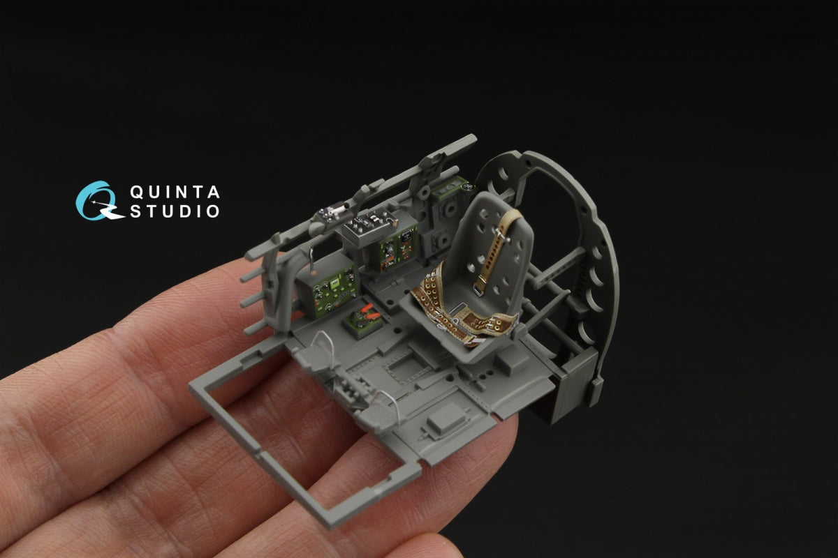 Quinta Studio QD35084 A6M2 Zero (Nakajima Prod.) 3D-Printed &amp;amp; coloured Interior on decal paper (Border Model) 1/35 – zdjęcie 9