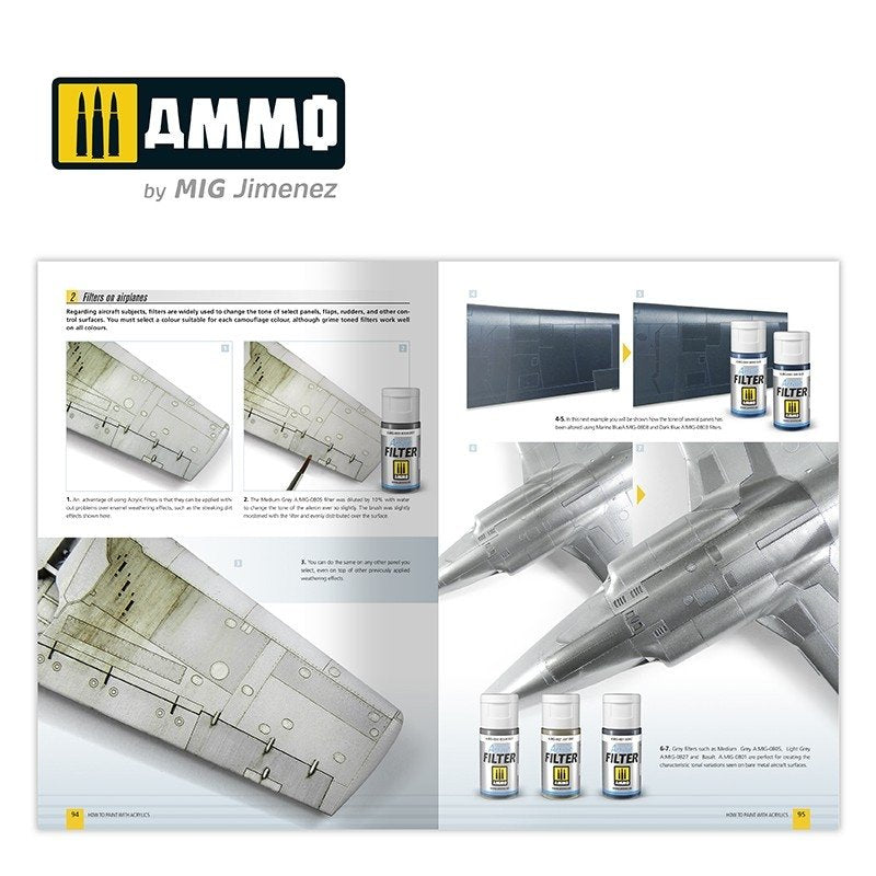 Ammo of Mig 6046 How to paint with Acrylics 2.0. AMMO Modeling guide (English) – zdjęcie 5