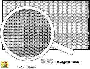 Aber S-25 Net with hexagonal mesh 1,5 x 1,4 mm – zdjęcie 2